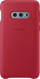 Samsung Leather Cover для Galaxy S10e красный