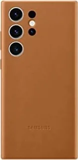 Samsung Leather case для Galaxy S23 Ultra Camel