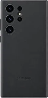 Samsung Leather case для Galaxy S23 Ultra black