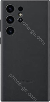 Samsung Leather case for Galaxy S23 Ultra black 