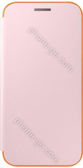 Samsung Neon Flip Cover for Galaxy A3 (2017) pink 