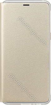 Samsung Neon Flip Cover for Galaxy A8 (2018) gold 