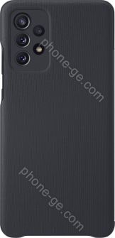 Samsung S-View wallet Cover for Galaxy A72 black 