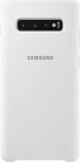 Samsung Silicone Cover для Galaxy S10+ white