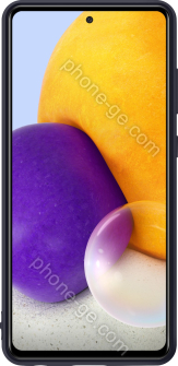 Samsung Silicone Cover for Galaxy A72 black 