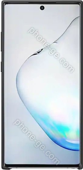 Samsung Silicone Cover for Galaxy Note 10+ black 