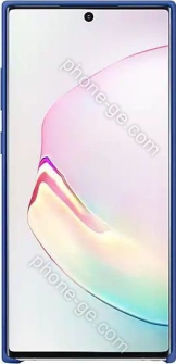 Samsung Silicone Cover for Galaxy Note 10+ blue 