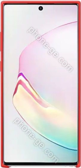 Samsung Silicone Cover for Galaxy Note 10+ red 