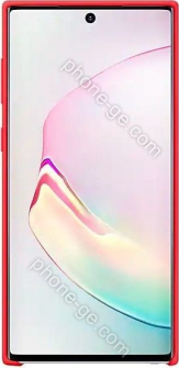 Samsung Silicone Cover for Galaxy Note 10 red 