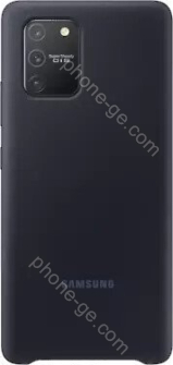 Samsung Silicone Cover for Galaxy S10 Lite black 