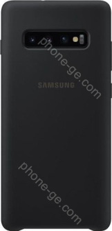 Samsung Silicone Cover for Galaxy S10+ black 