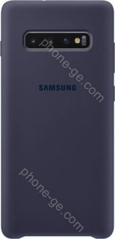 Samsung Silicone Cover for Galaxy S10+ navy blue 