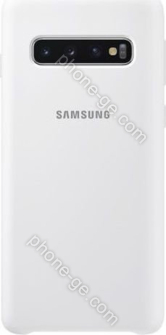 Samsung Silicone Cover for Galaxy S10 white 