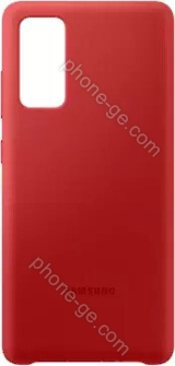 Samsung Silicone Cover for Galaxy S20 FE red 