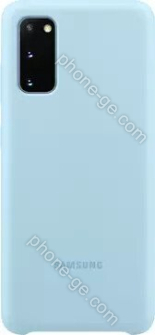 Samsung Silicone Cover for Galaxy S20 blue coral 