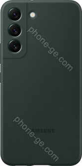Samsung Silicone Cover for Galaxy S22 Forest Green 