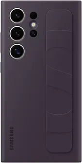 Samsung Silicone Grip case для Galaxy S24 Ultra dark violet