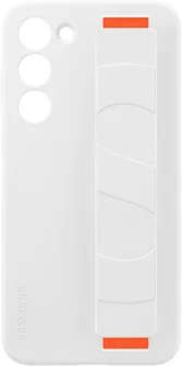 Samsung Silicone Grip case для Galaxy S23+ white