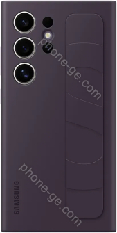 Samsung Silicone Grip case for Galaxy S24 Ultra dark violet 