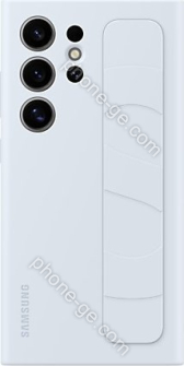 Samsung Silicone Grip case for Galaxy S24 Ultra light blue 