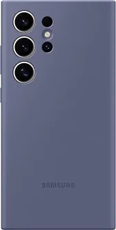 Samsung Silicone case для Galaxy S24 Ultra purple