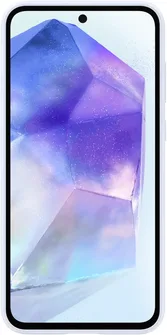 Samsung Silicone case для Galaxy A55 5G Light Blue