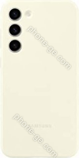 Samsung Silicone case for Galaxy S23+ Cream 
