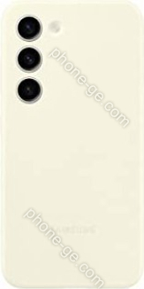 Samsung Silicone case for Galaxy S23 Cream 