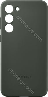 Samsung Silicone case for Galaxy S23+ green 