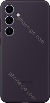 Samsung Silicone case for Galaxy S24+ dark violet 