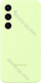 Samsung Silicone case for Galaxy S24 lime 