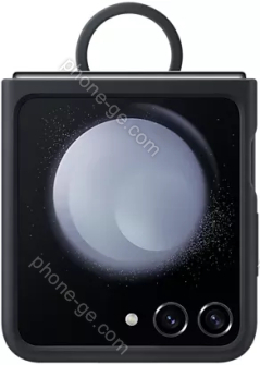Samsung Silicone case with ring for Galaxy Z Flip 5 Indigo 