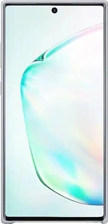 Samsung Silicone Cover для Galaxy Note 10+ серебро