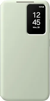 Samsung Smart View wallet case для Galaxy S24 light green