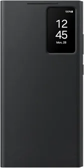 Samsung Smart View wallet case для Galaxy S24 Ultra black