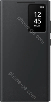 Samsung Smart View wallet case for Galaxy S24 Ultra black 
