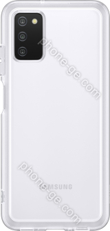 Samsung Soft clear Cover for Galaxy A03s transparent 