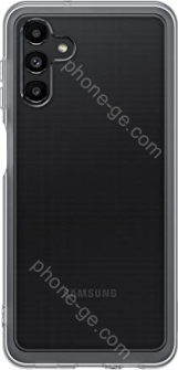 Samsung Soft clear Cover for Galaxy A13 5G black 