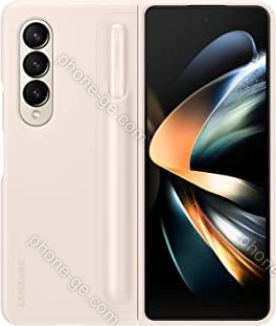 Samsung Standing Cover with Pen for Galaxy Z Fold 4 sand 