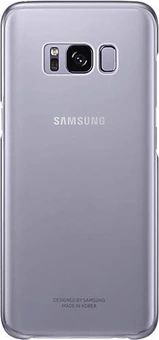 Samsung clear Cover для Galaxy S8 фиолетовый