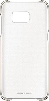 Samsung clear Cover для Galaxy S7 Edge золотой