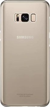 Samsung clear Cover для Galaxy S8+ золотой