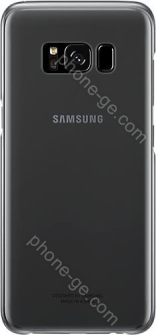 Samsung clear Cover for Galaxy S8 black 