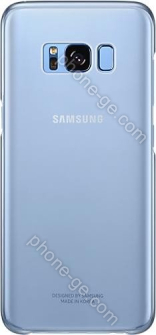 Samsung clear Cover for Galaxy S8 blue 