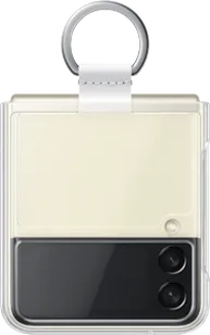 Samsung clear Cover with ring для Galaxy Z Flip 3 5G transparent