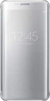 Samsung clear View Cover для Galaxy S6 Edge+ серебро