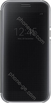 Samsung clear View Cover for Galaxy A5 (2017) black 