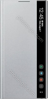 Samsung clear View Cover for Galaxy Note 10 silver 