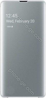 Samsung clear View Cover for Galaxy S10+ white 