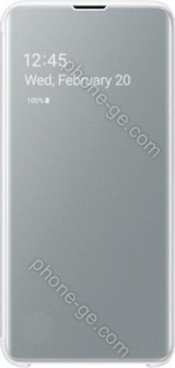 Samsung clear View Cover for Galaxy S10e white 
